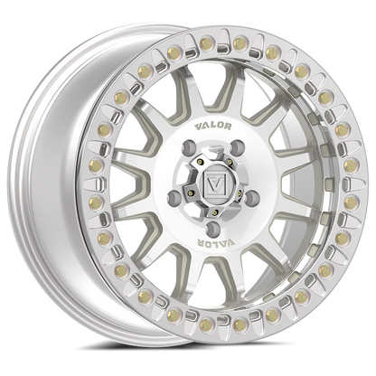 Valor V09 Beadlock UTV Wheel Raw Machined