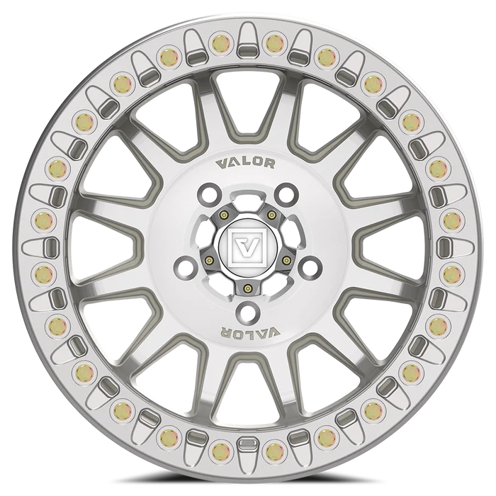 Valor V09 Beadlock UTV Wheel Raw Machined