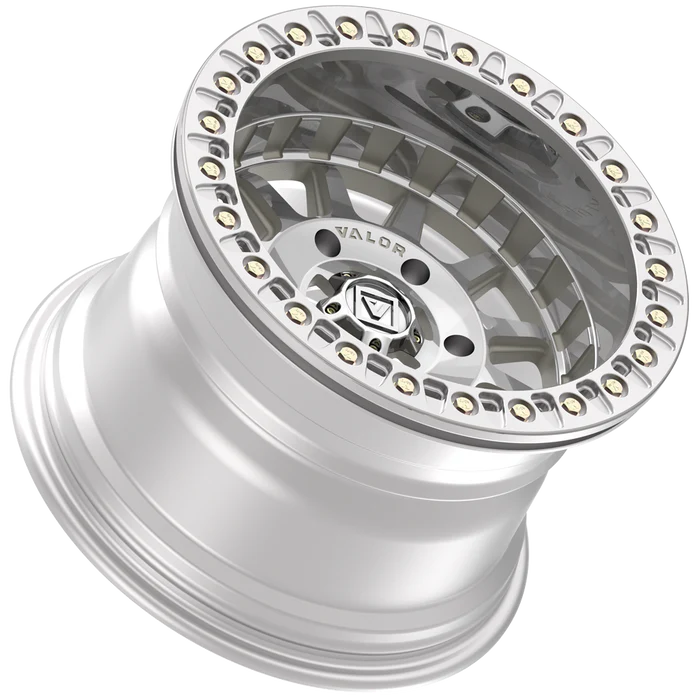 Valor V09 Beadlock UTV Wheel Raw Machined