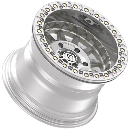 Valor V09 Beadlock UTV Wheel Raw Machined