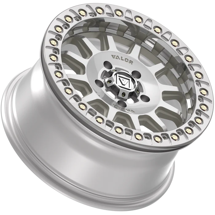 Valor V09 Beadlock UTV Wheel Raw Machined