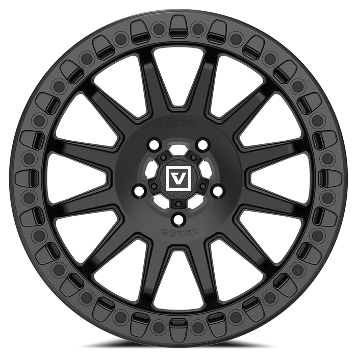 Valor V09 Beadlock UTV Wheel Satin Black