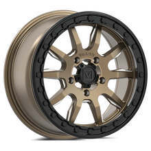Valor V15 Beadlock UTV Wheel Beadlock Satin Bronze