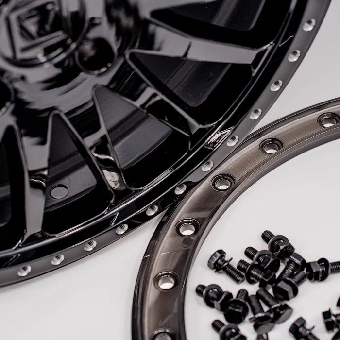 Valor V06 Beadlock UTV Wheel Brushed Gunmetal