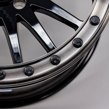 Valor V06 Beadlock UTV Wheel Gloss Black