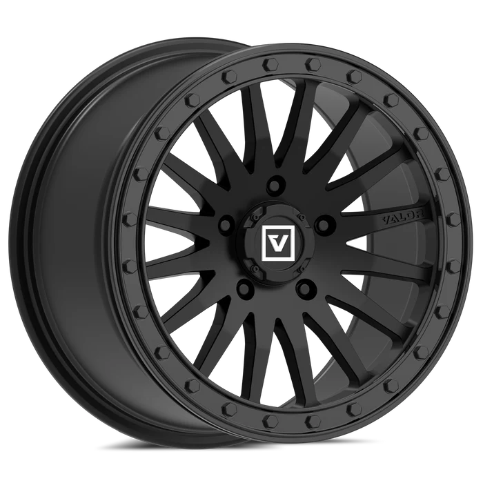 Valor V06 Beadlock UTV Wheel Satin Black