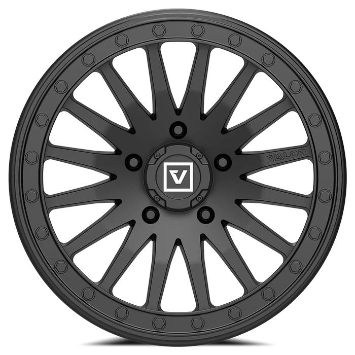 Valor V06 Beadlock UTV Wheel Satin Black