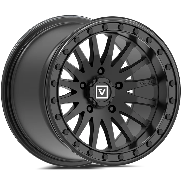 Valor V06 Beadlock UTV Wheel Satin Black