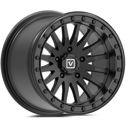 Valor V06 Beadlock UTV Wheel Satin Black