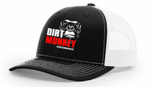 Load image into Gallery viewer, Dirt Monkey Performance - Richardson 112 Black/White